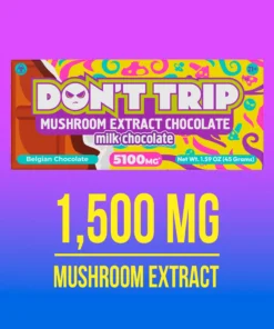 Don't Trip Shroom Chocolate Bar
