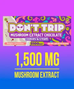 Don't Trip Mushroom Chocolate Bar