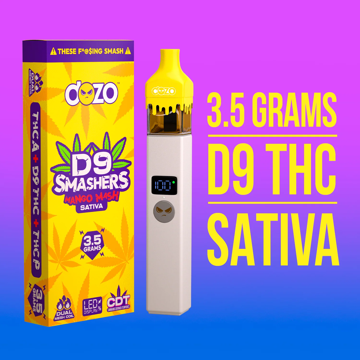 D9 Smashers Disposable Vape