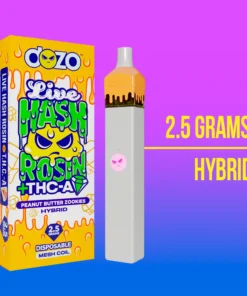 2.5g Dozo D9 Smashers THC-A Disposable