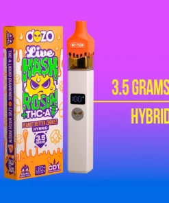 Dozo Live Rosin Hash Peanut Butter Zookies 3.5G Vape | Hybrid