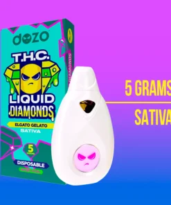 Dozo THCa Liquid Diamonds Extract Disposable 5g