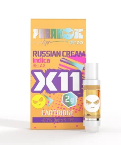 Dozo Paranoic X11 Cart | Russian Cream (Indica)