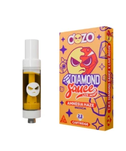 DOZO Diamond Sauce Live Rosin THC Cart