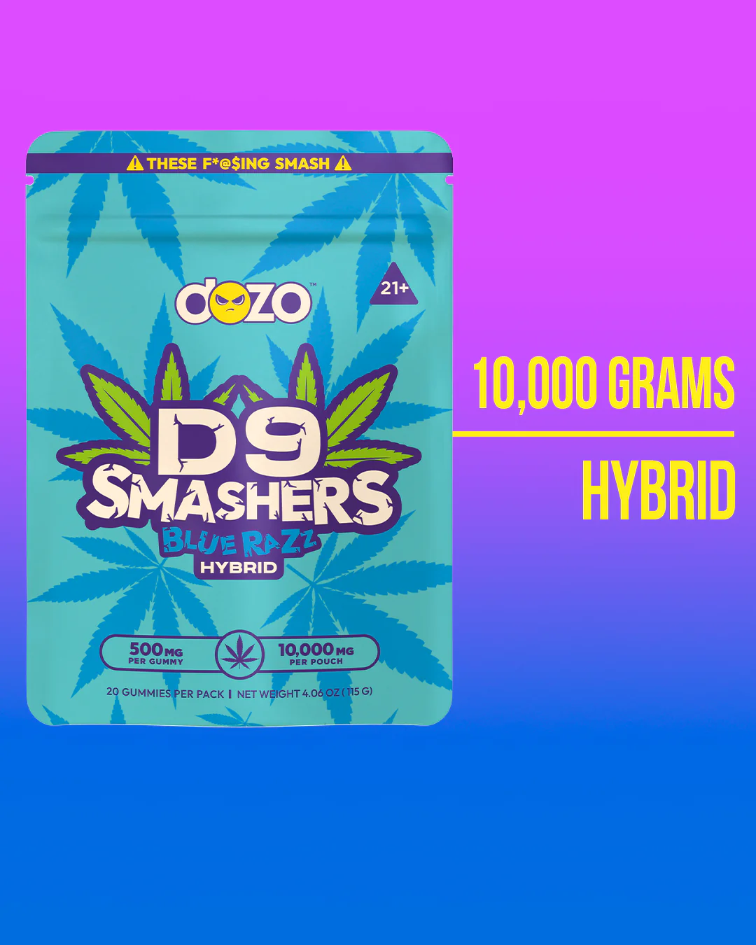 Dozo Gummies D9 Smashers