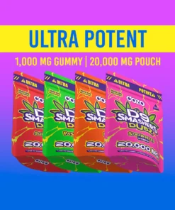 D9 Smashers Dubz Gummies 20000MG