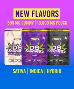 D9 Smashers Gummies Pineapple Express
